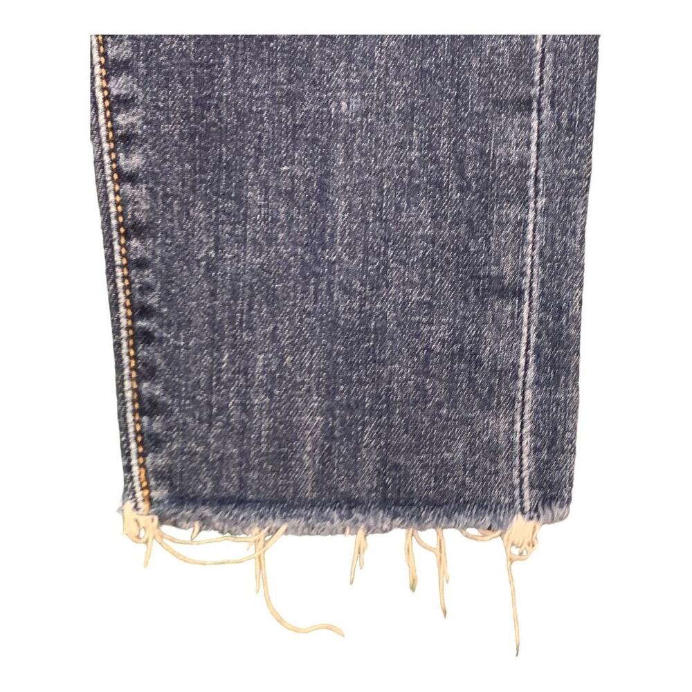 Levi’s Wedgie Skinny Raw Hem Cropped sz 32 Stretch‎ Highrise - Picture 5 of 10